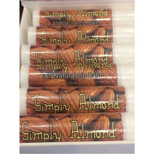 Simply Almond Lip Balm - Lounies Soap Co.