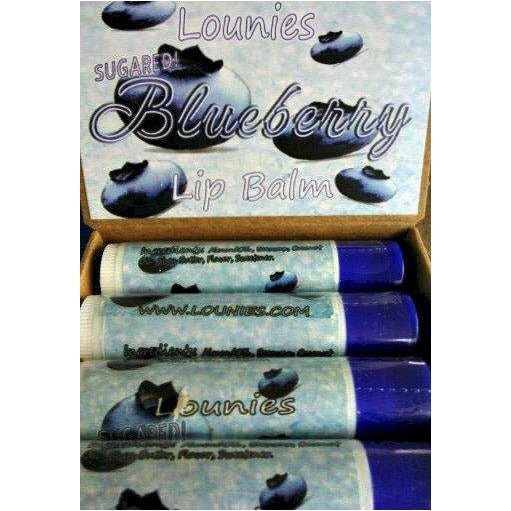 Sugared Blueberry Lip Balm - Lounies Soap Co.