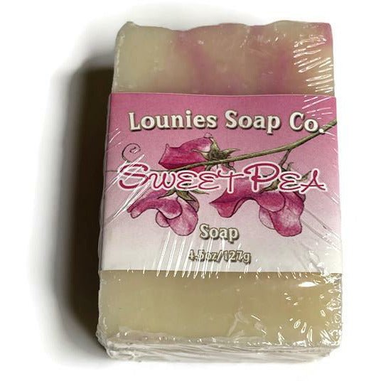Sweet Pea Soap - Lounies Soap Co.