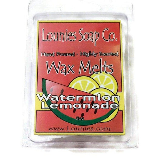 Watermelon Lemonade Wax Melt - Lounies Soap Co.