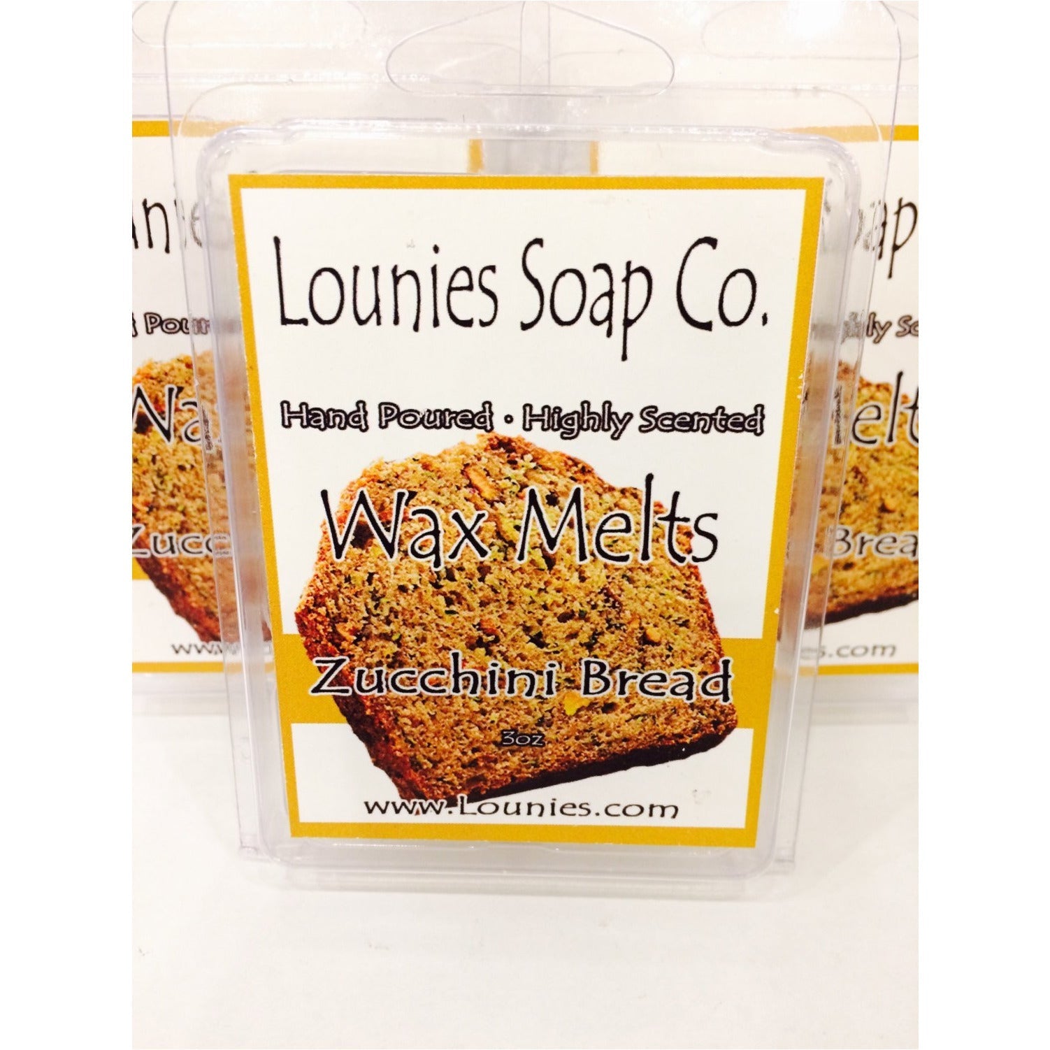 Zucchini Bread Wax Melt - Lounies Soap Co.
